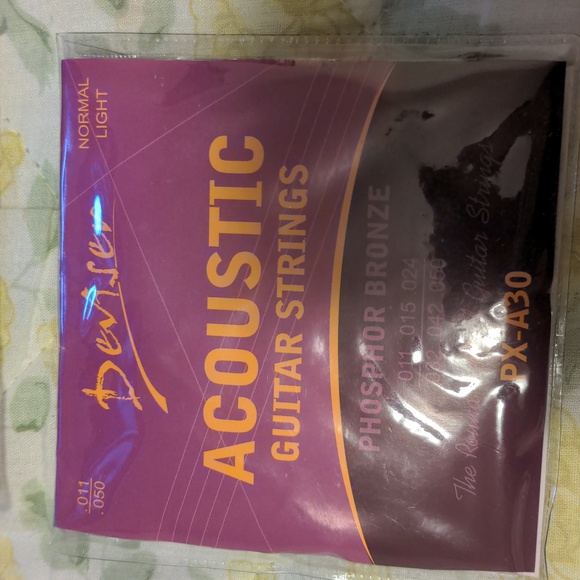 Guitar strings acoustic normal light medium bronze music new - Picture 5 of 11